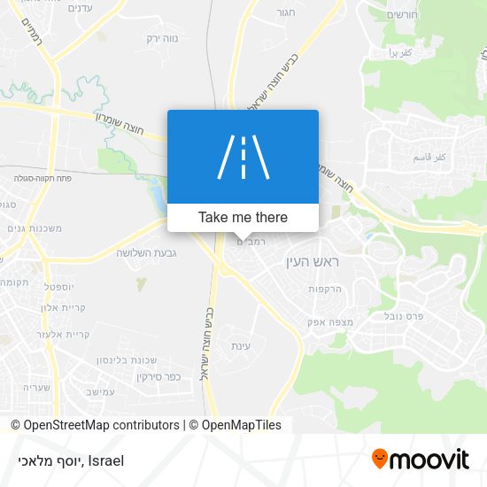 יוסף מלאכי map