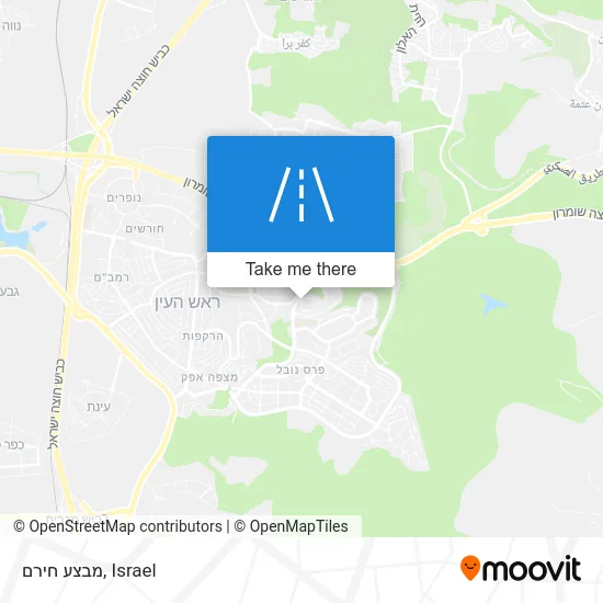 Карта מבצע חירם