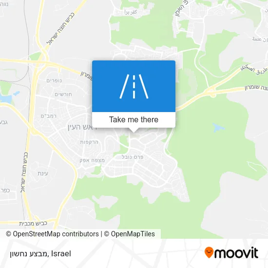 Карта מבצע נחשון