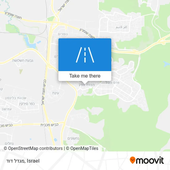 Карта מגדל דוד
