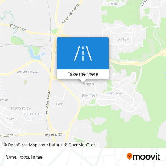 מלכי ישראל map