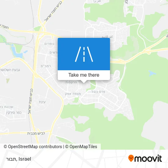 Карта תבור