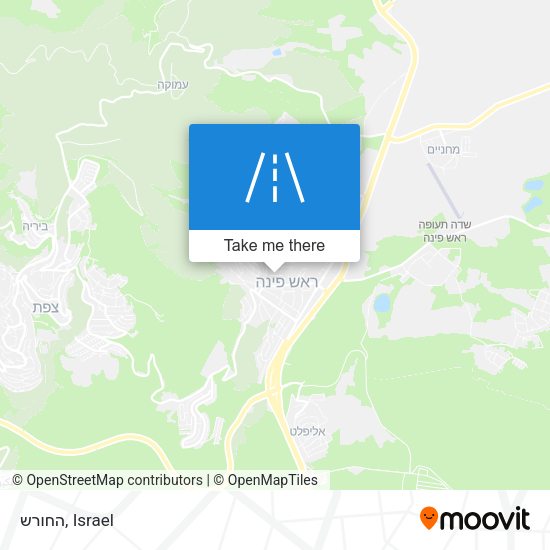 Карта החורש