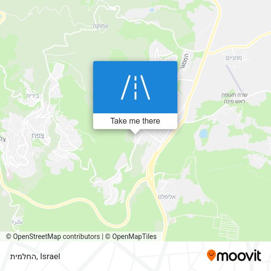 החלמית map