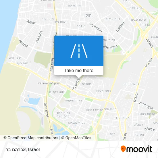 Карта אברהם בר
