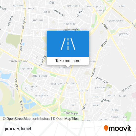 Карта אהרונסון