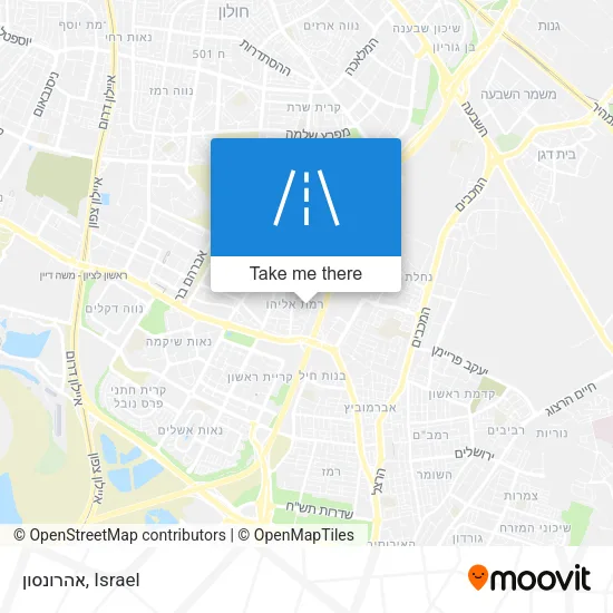 Карта אהרונסון
