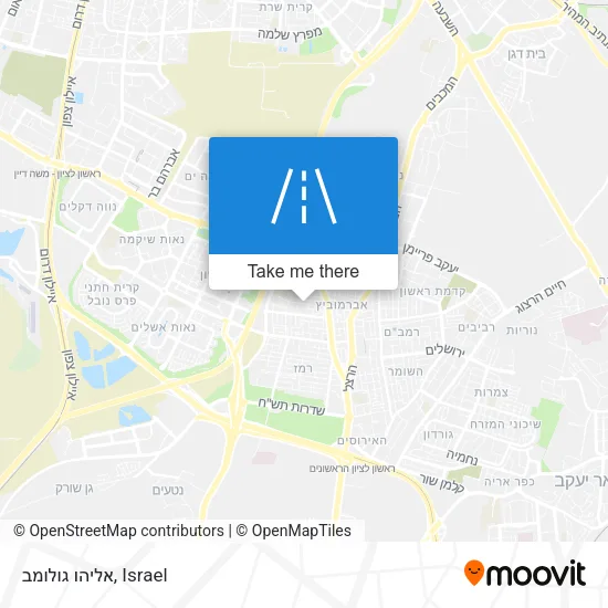 Карта אליהו גולומב
