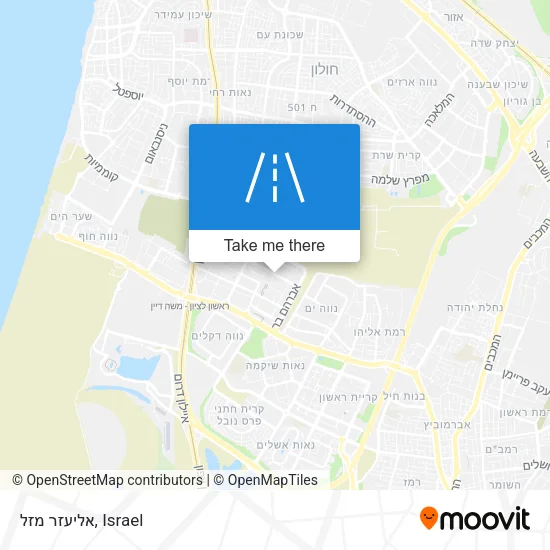 Карта אליעזר מזל