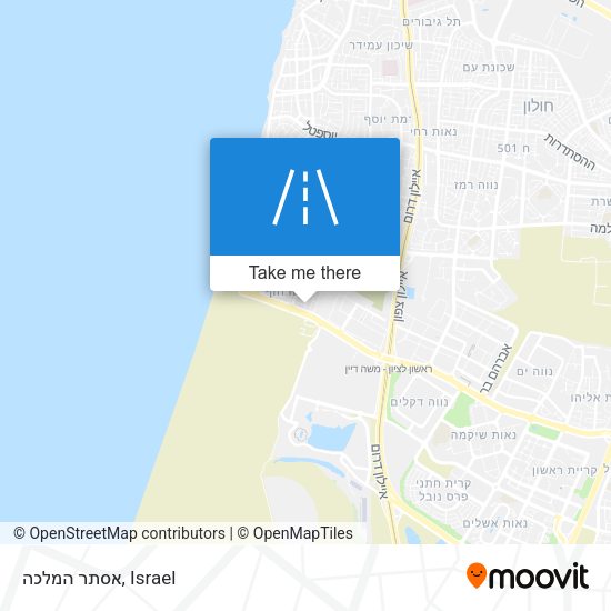 אסתר המלכה map