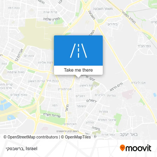 Карта ברשבסקי