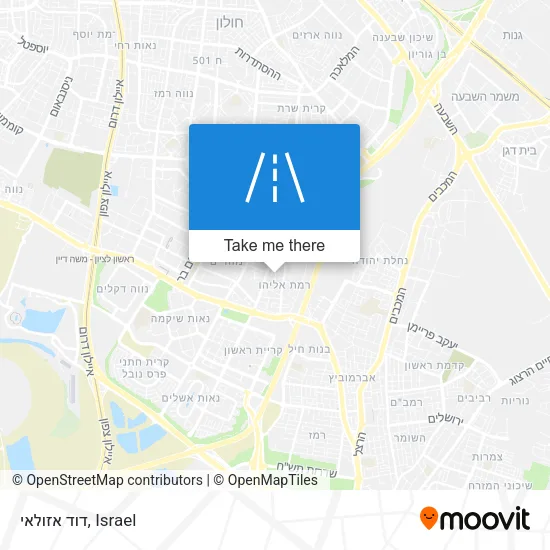 דוד אזולאי map