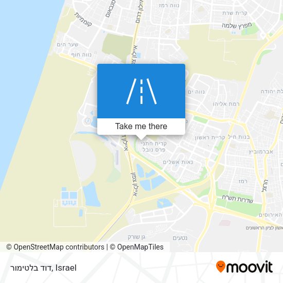 דוד בלטימור map