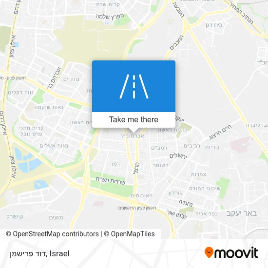 Карта דוד פרישמן