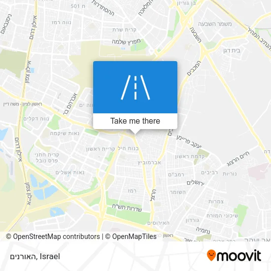 Карта האורנים