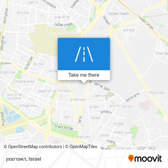 Карта האפרסמון