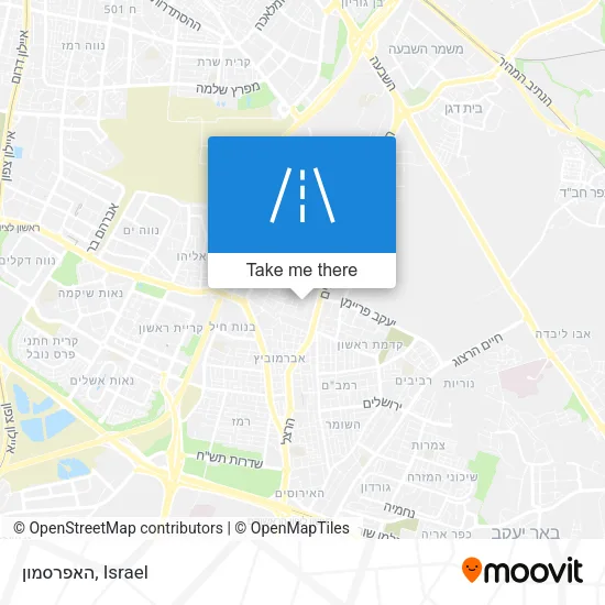 Карта האפרסמון