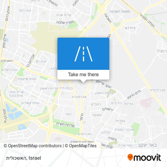 האשכולית map
