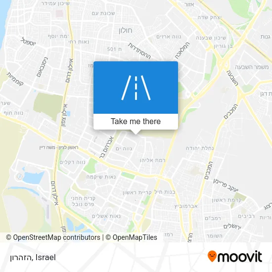 Карта הזהרון