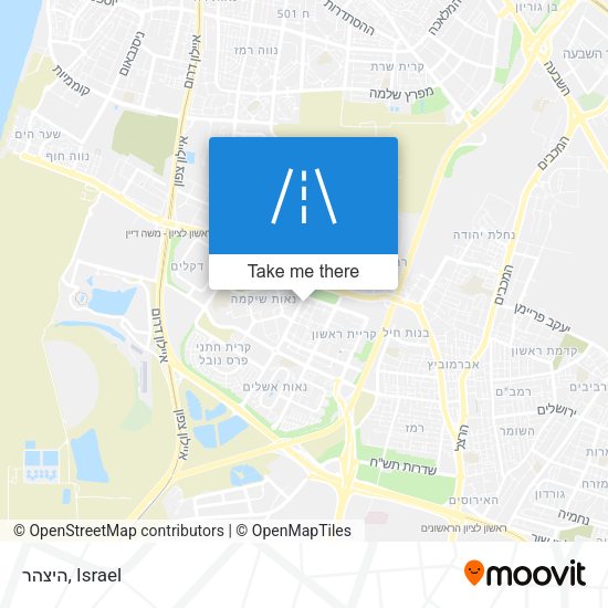 היצהר map