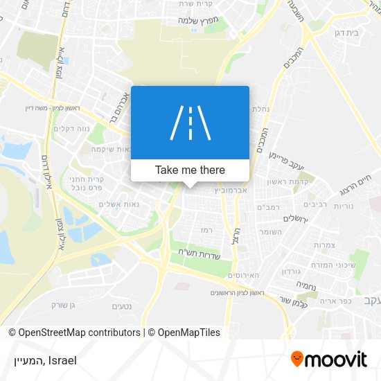 המעיין map
