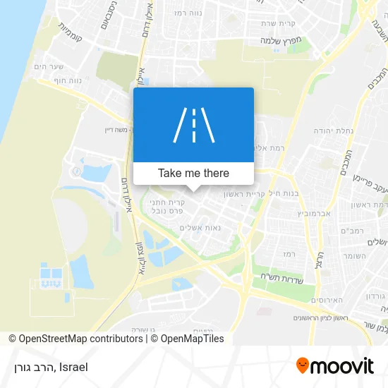 Карта הרב גורן