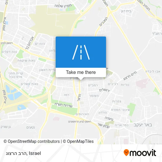 Карта הרב הרצוג