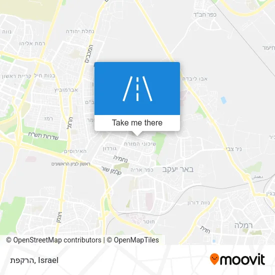 Карта הרקפת