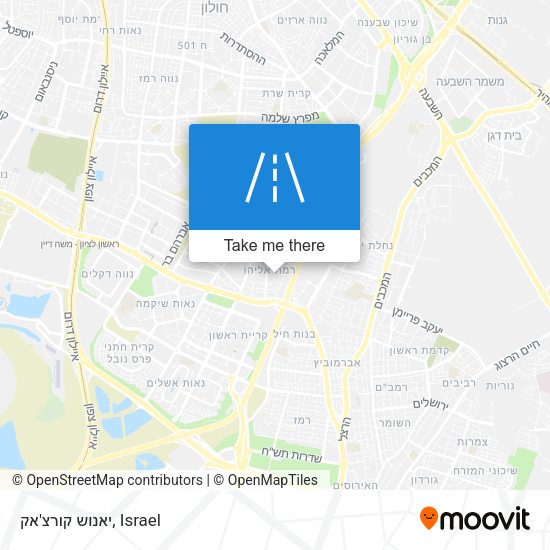 יאנוש קורצ'אק map