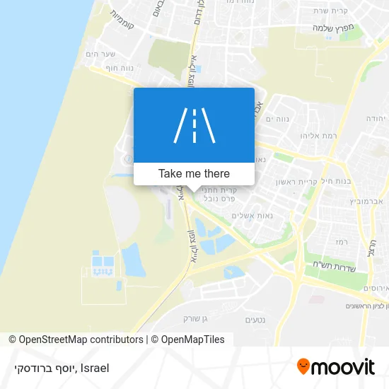 Карта יוסף ברודסקי