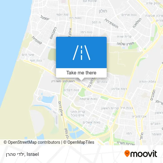 Карта ילדי טהרן
