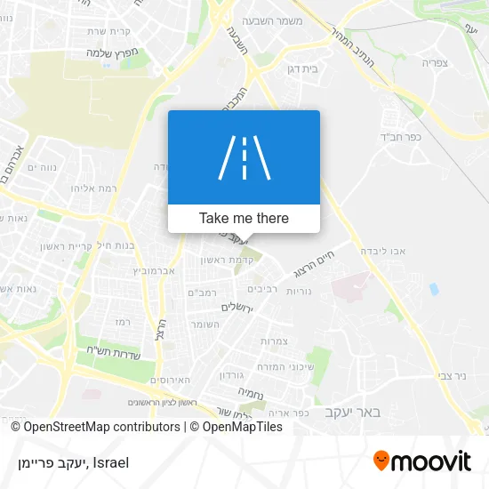 Карта יעקב פריימן