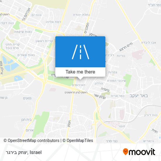Карта יצחק בירגר