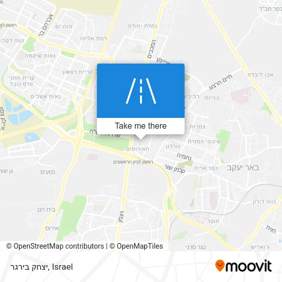 Карта יצחק בירגר