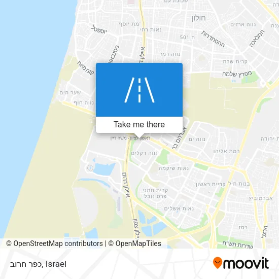 Карта כפר חרוב