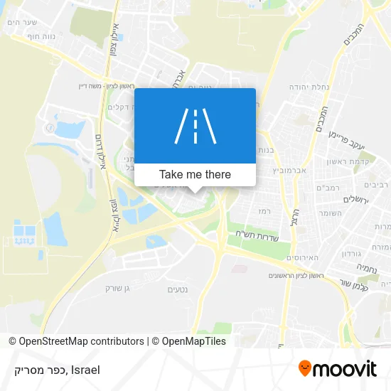 Карта כפר מסריק