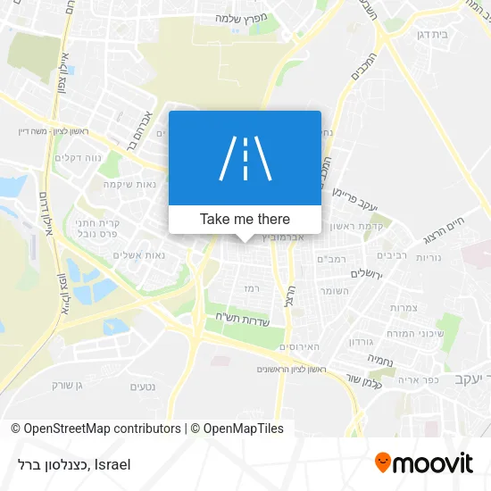 Карта כצנלסון ברל