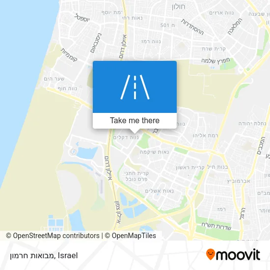Карта מבואות חרמון