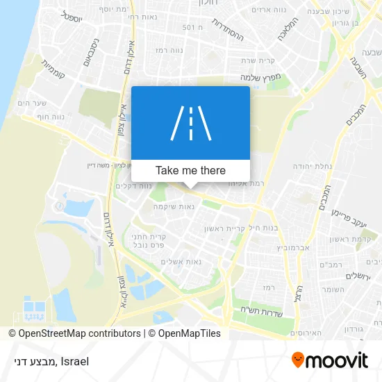 Карта מבצע דני