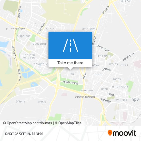 מורדכי יברבוים map