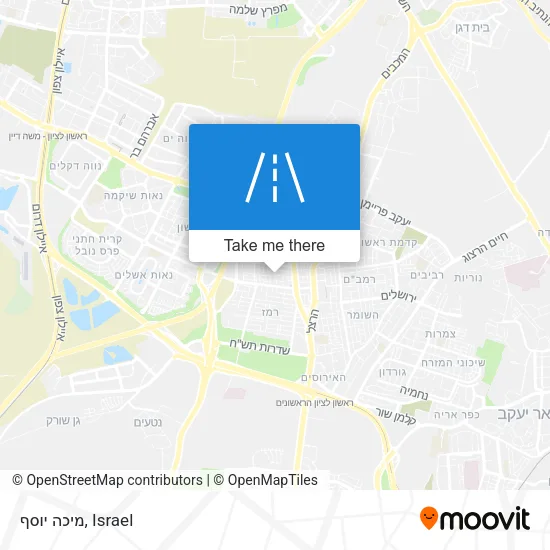 Карта מיכה יוסף