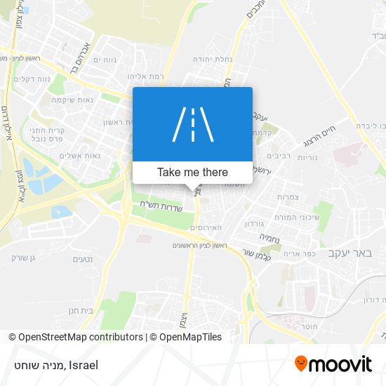 מניה שוחט map