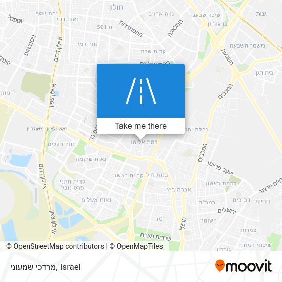 מרדכי שמעוני map
