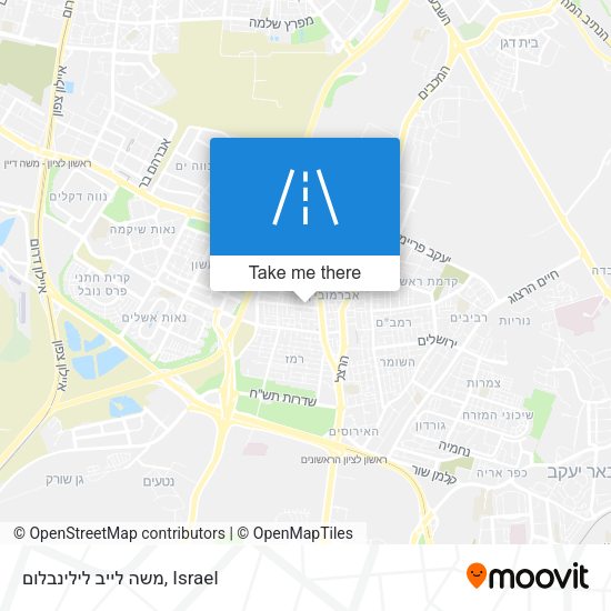 משה לייב לילינבלום map
