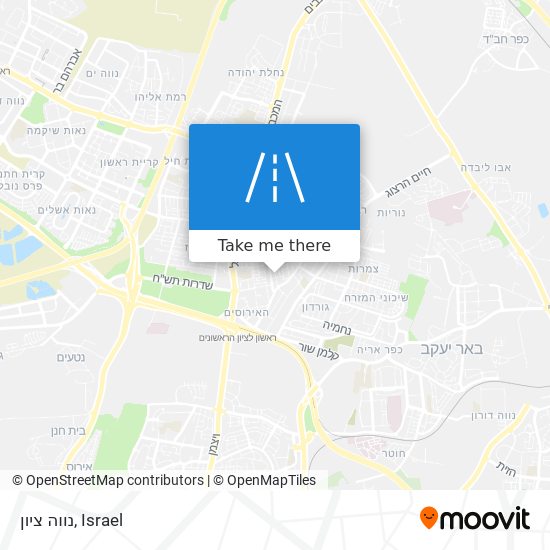 נווה ציון map