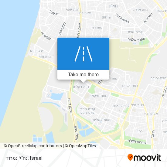 נח"ל נמרוד map