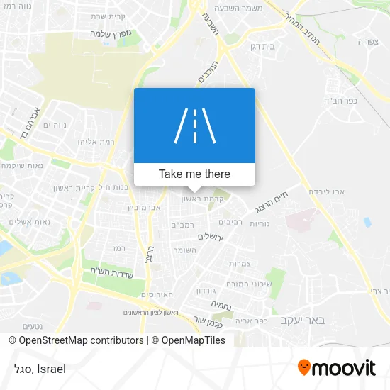 Карта סגל