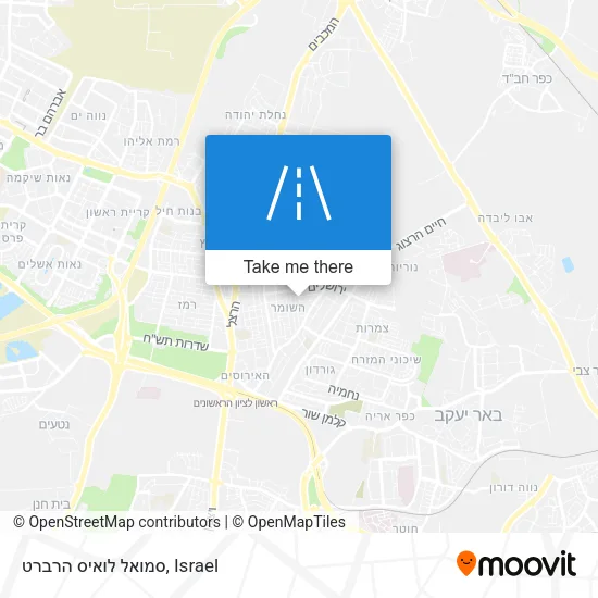 Карта סמואל לואיס הרברט