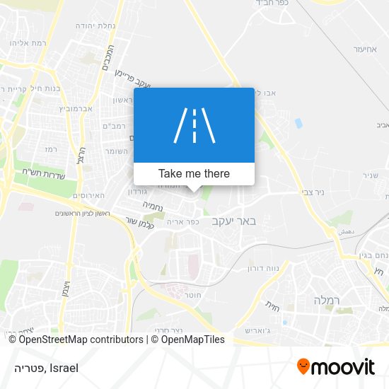 פטריה map