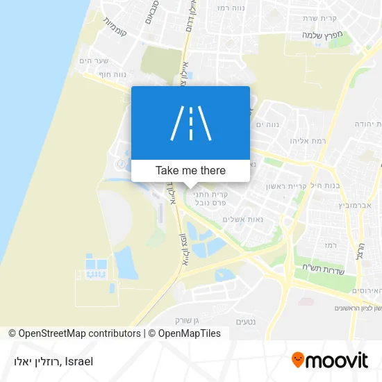 Карта רוזלין יאלו